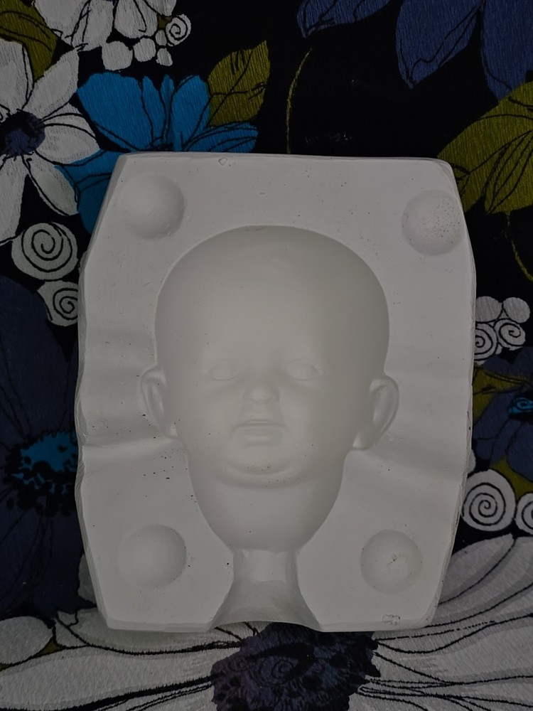 SFA Mold 12 Doll Head Slip Casting Ceramic Molds