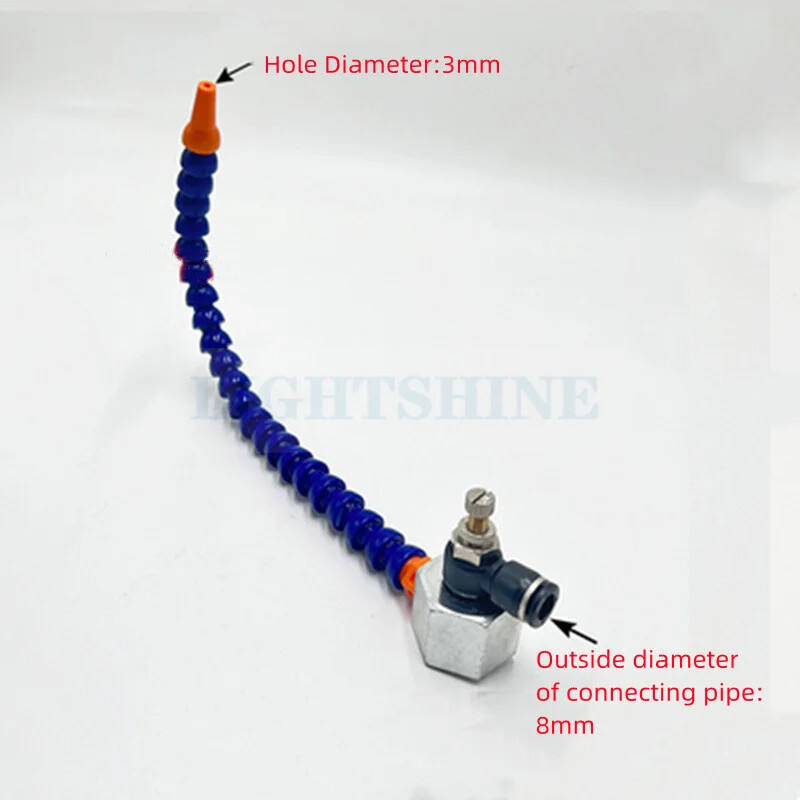 Magnetic Base SingleDouble Head Regulating Machine Cooling Blowpipe Nozzle 300mm