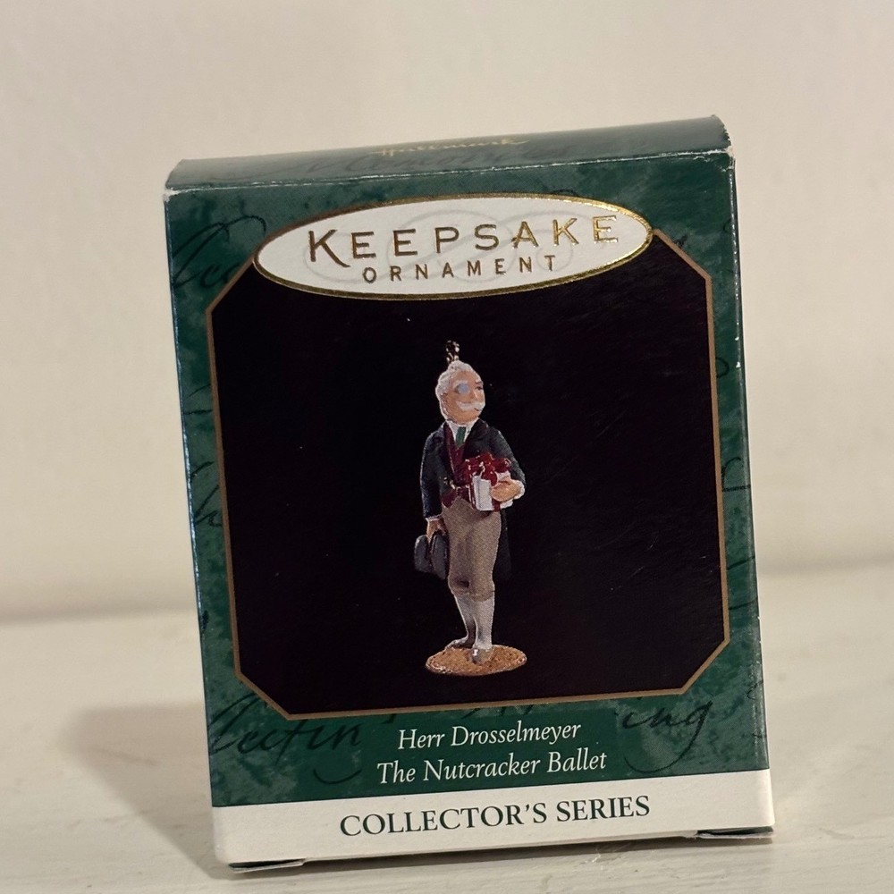 Hallmark Keepsake Herr Drosselmeyer Nutcracker Ballet Ornament 1999 Collector