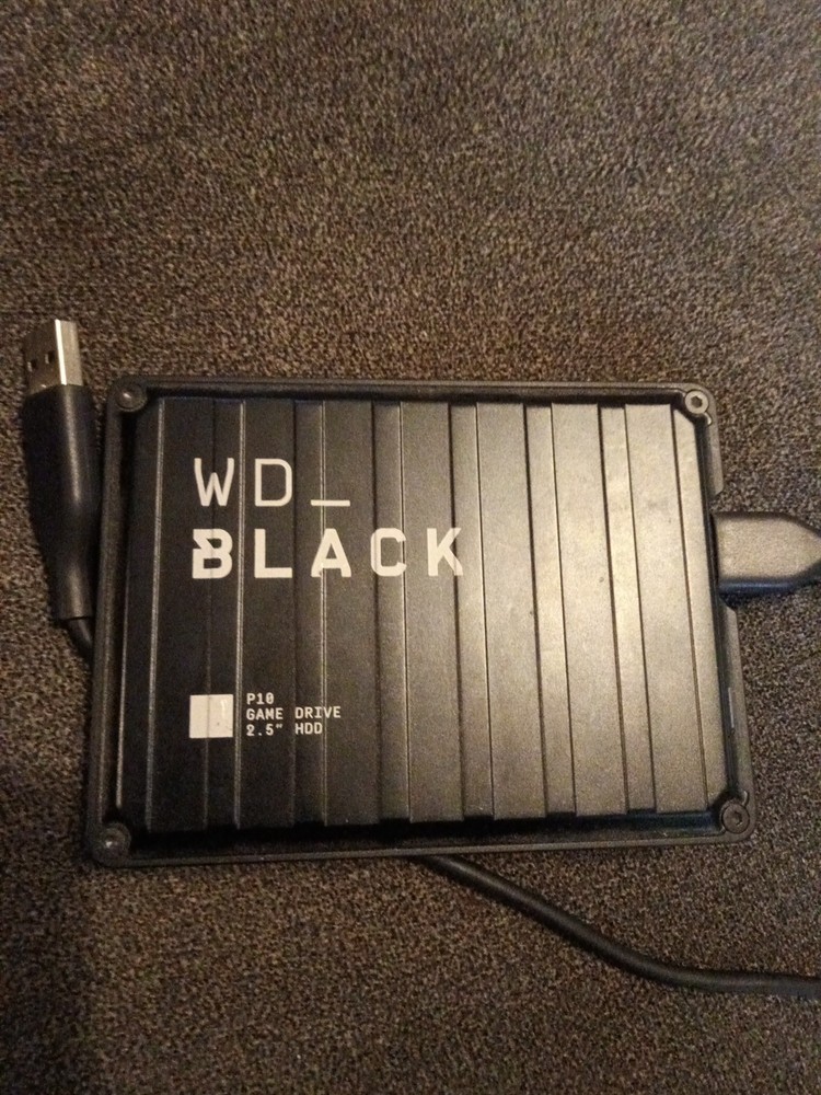 Western Digital WD_BLACK P10 2TB External USB Game Drive for Console PC