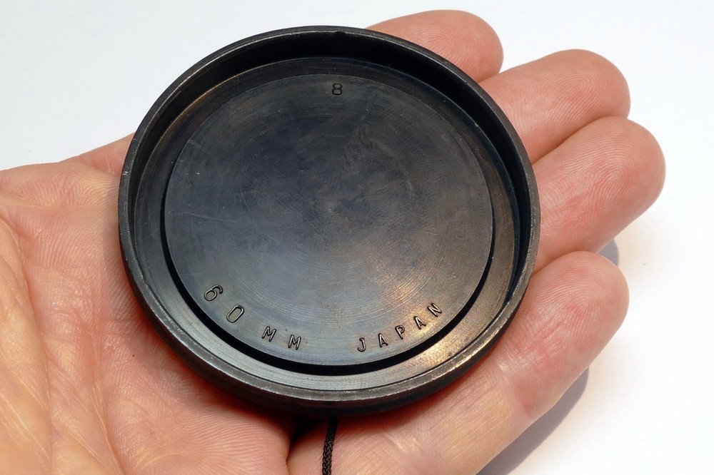 Vivitar 58mm rim Lens Front Cap slip on type with keeper string