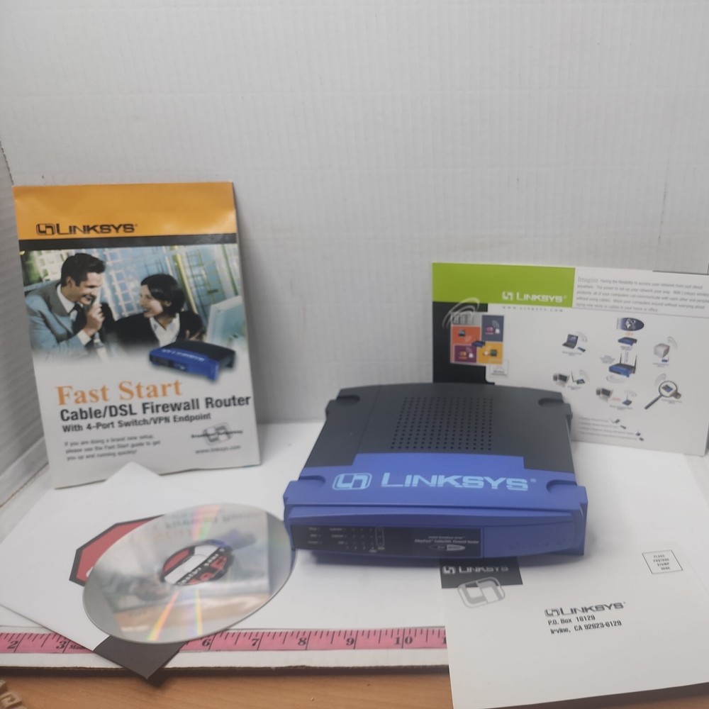 Linksys EtherFast Firewall Router 4 Port, BEFSX41 (T68)