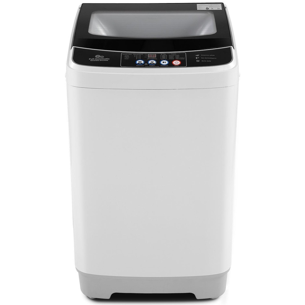 Portable Washing Machine 17.8lb Capacity Full-Automatic Compact Washer Combo