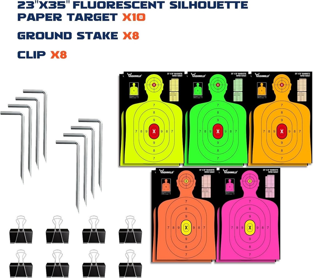 Compact & Easy-Setup Adjustable Target Stand Base - Perfect for Shooting Ranges