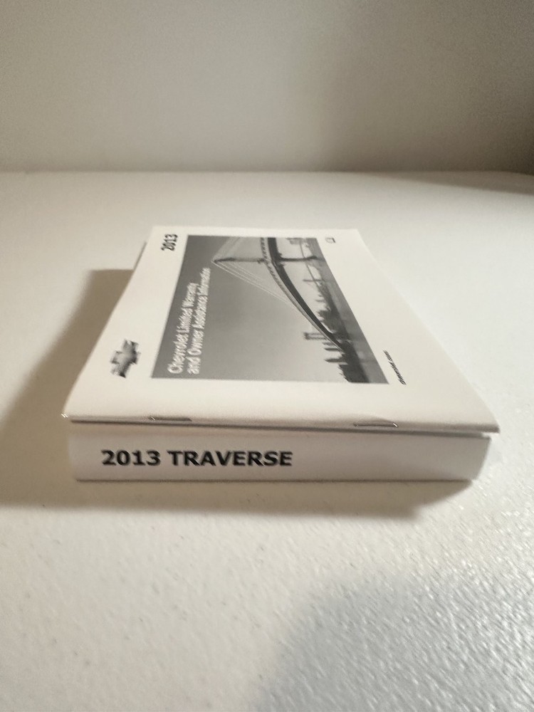 2013 Chevrolet Traverse Owner's Manual