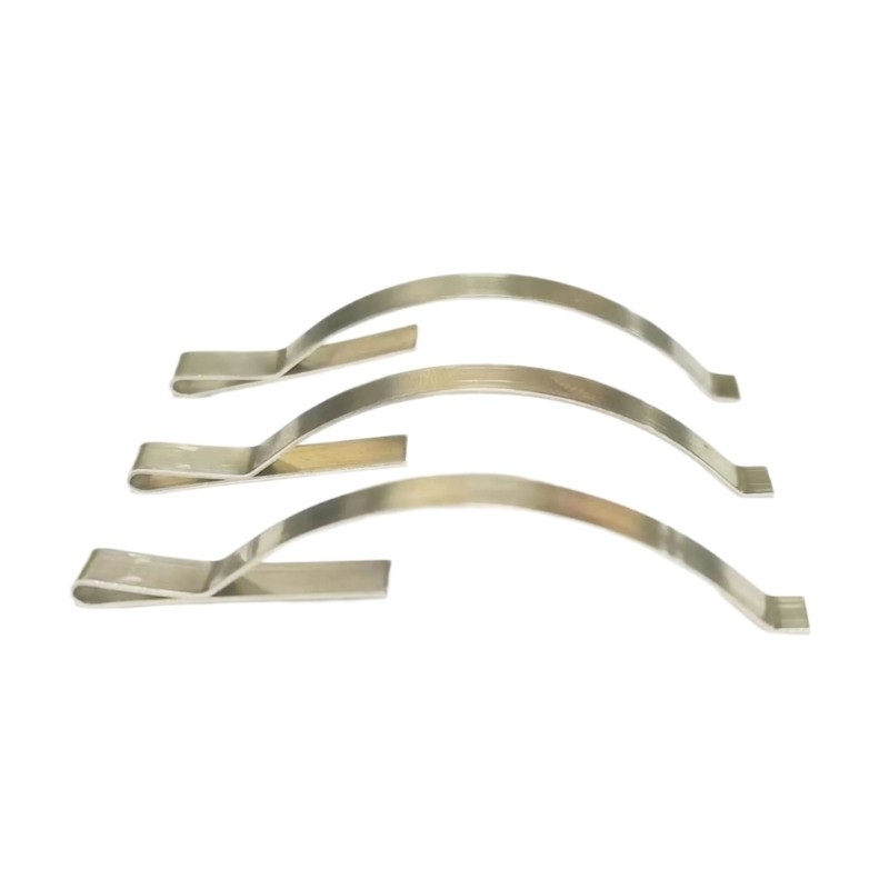 100pcs Flat Window Spring Clips Steel Corner Clip for Stabilizing Screen Window