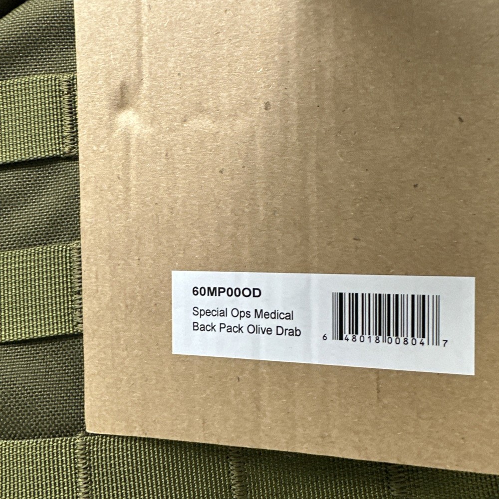Blackhawk Special Ops Medical Bag Backpack Assault Pack Olive Drab