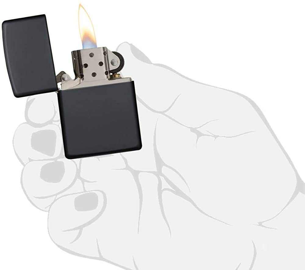 Zippo Windproof Metal Design Fire Lighter - Army Veteran