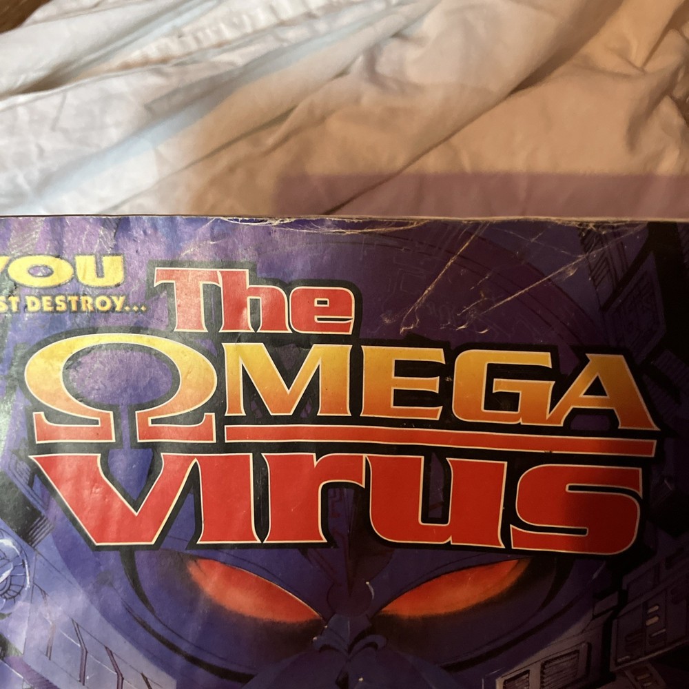 The Omega Virus Board Game Replacement Instruction Book ONLY