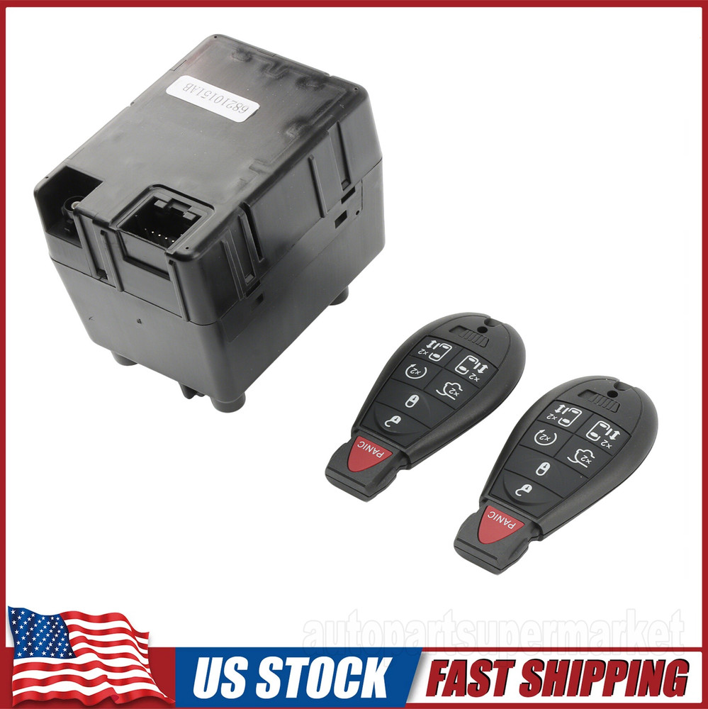 For 2009-2015 Dodge Ram 1500 2500 3500 Module Wireless Ignition Node & Key US