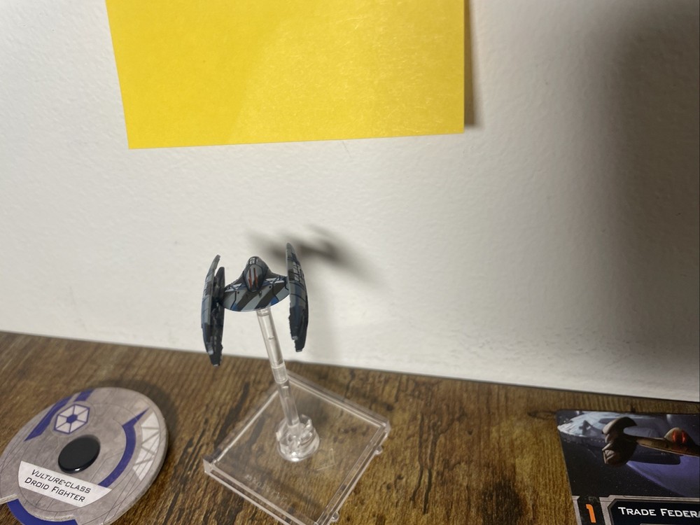 Vulture-Class Droid Fighter (Blue) - Star Wars X-Wing Miniatures