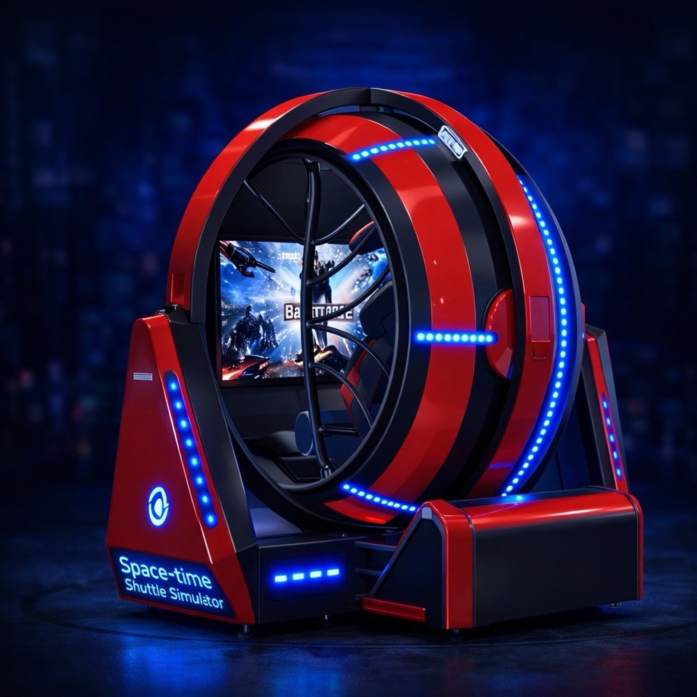 Space Time Shuttle simulator virtual reality arcade