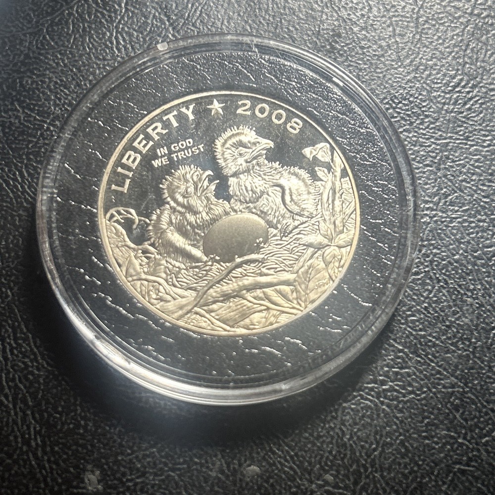 2008 S LIBERTY BALD EAGLE CHALLENGE PROOF HALF DOLLAR COMMEMORATIVE