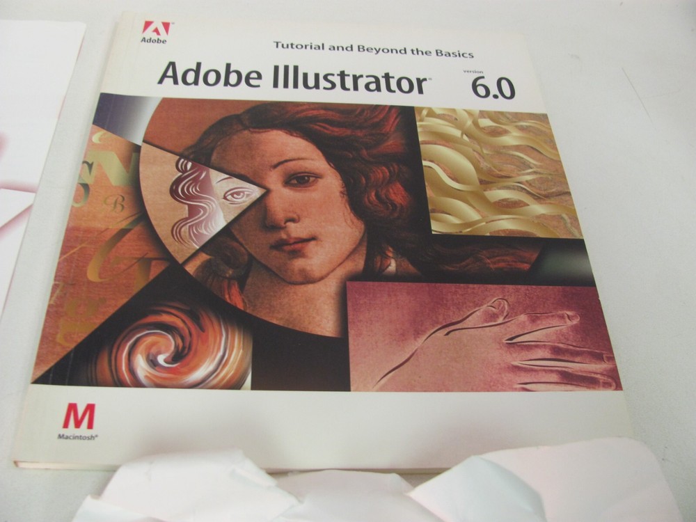 Adobe Illustrator 6.0 Macintosh Mac Manuals and Software - CDs & Floppy Discs