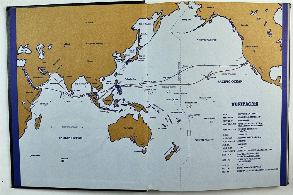 13th MEU Marine Expeditionary Unit 1996 Westpac Centcom Deployment Cruise Book