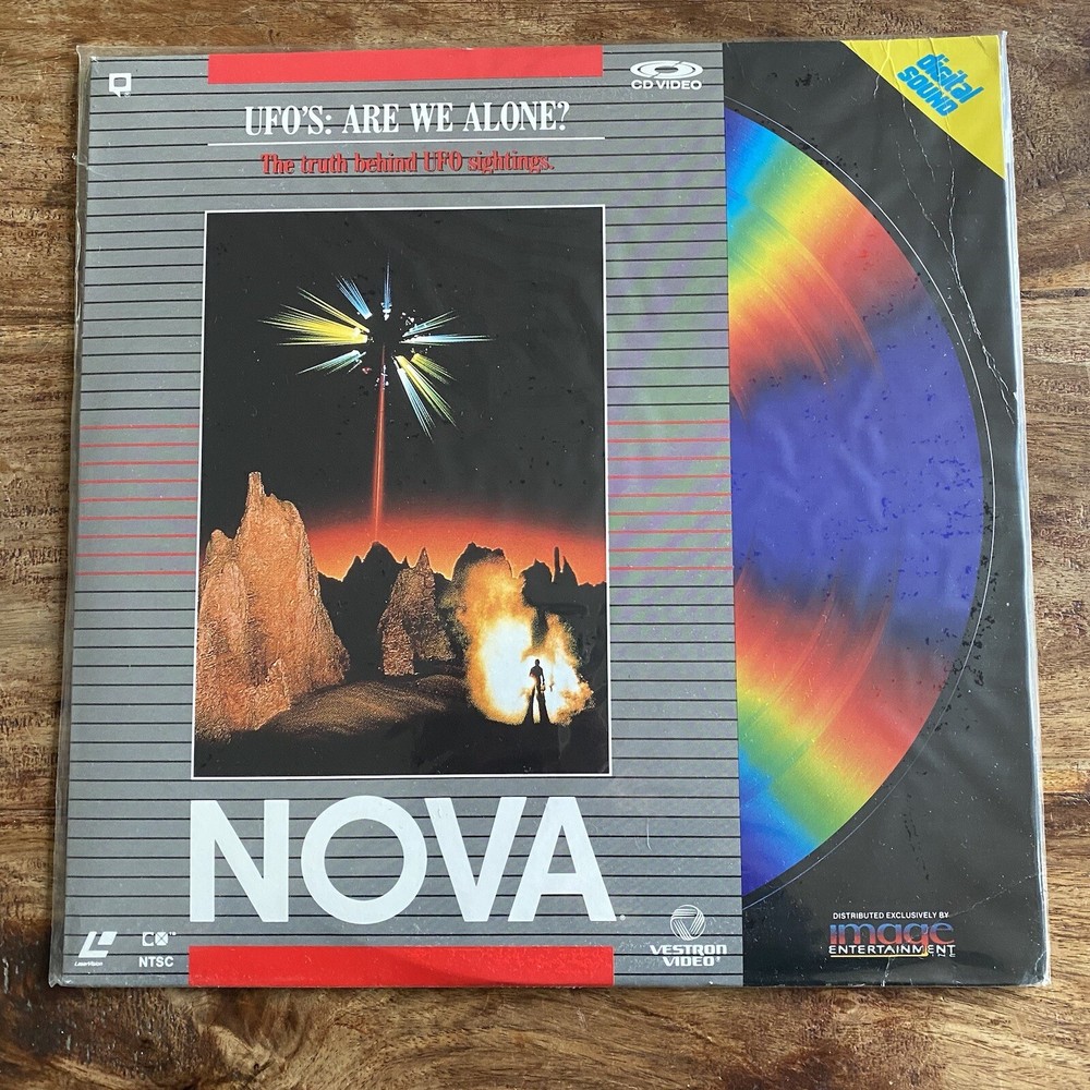 UFOS : ARE WE ALONE?       MINT LASERDISC  / RARE