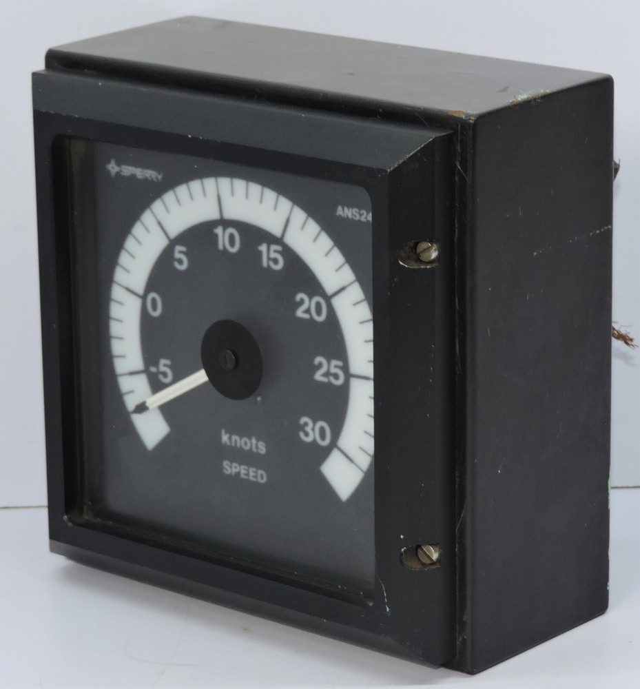 SPERRY ANS244 SPEED LOG ANALOG INDICATOR