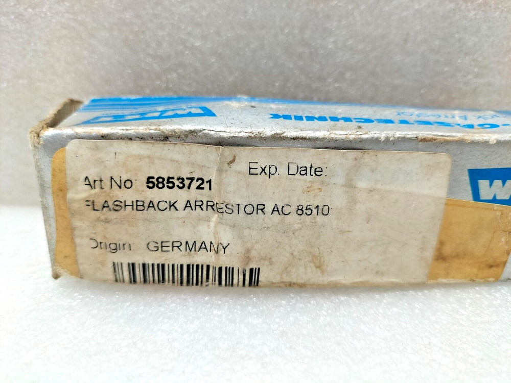 WITT 85-10 FLASHBACK ARRESTOR 5853721