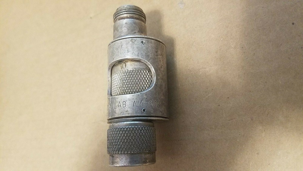 MicroLab AV-A32 Variable Rotary Step Attenuator 0-10dB (2dB-Steps) Type-N(m-f)