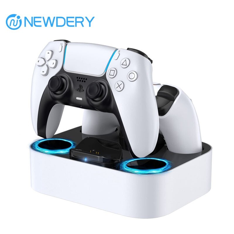 PS5 Dual Controller Charging Station for Playstation 5,DualSense Edge Controller