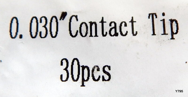 30 PCS 0.030" Copper Contact Tips