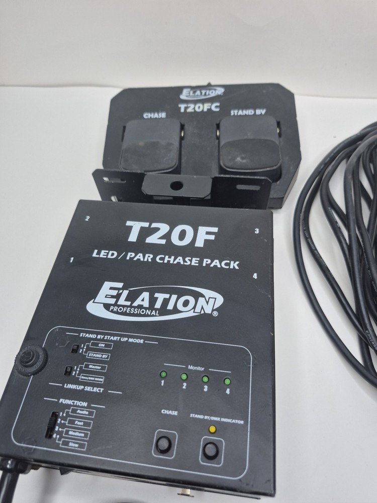 Elation T20FC - LED/PAR Can Chase Control Pack with Foot Panel
