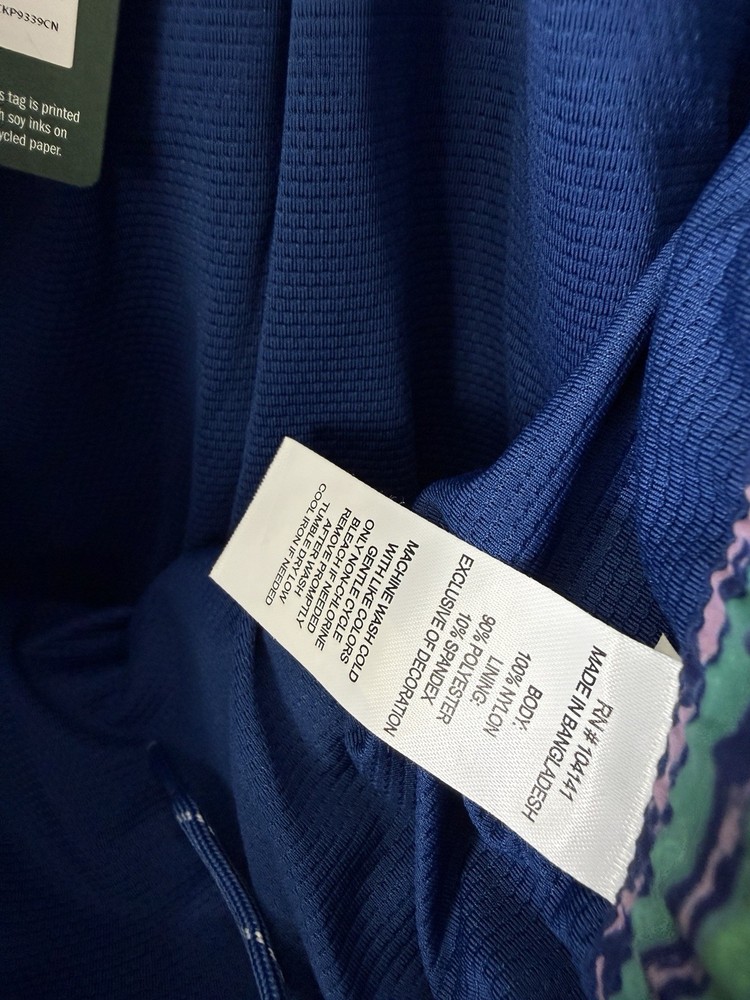 Alpine Design Shorts Mens Large Blue Lined 5” Pull On New NWT