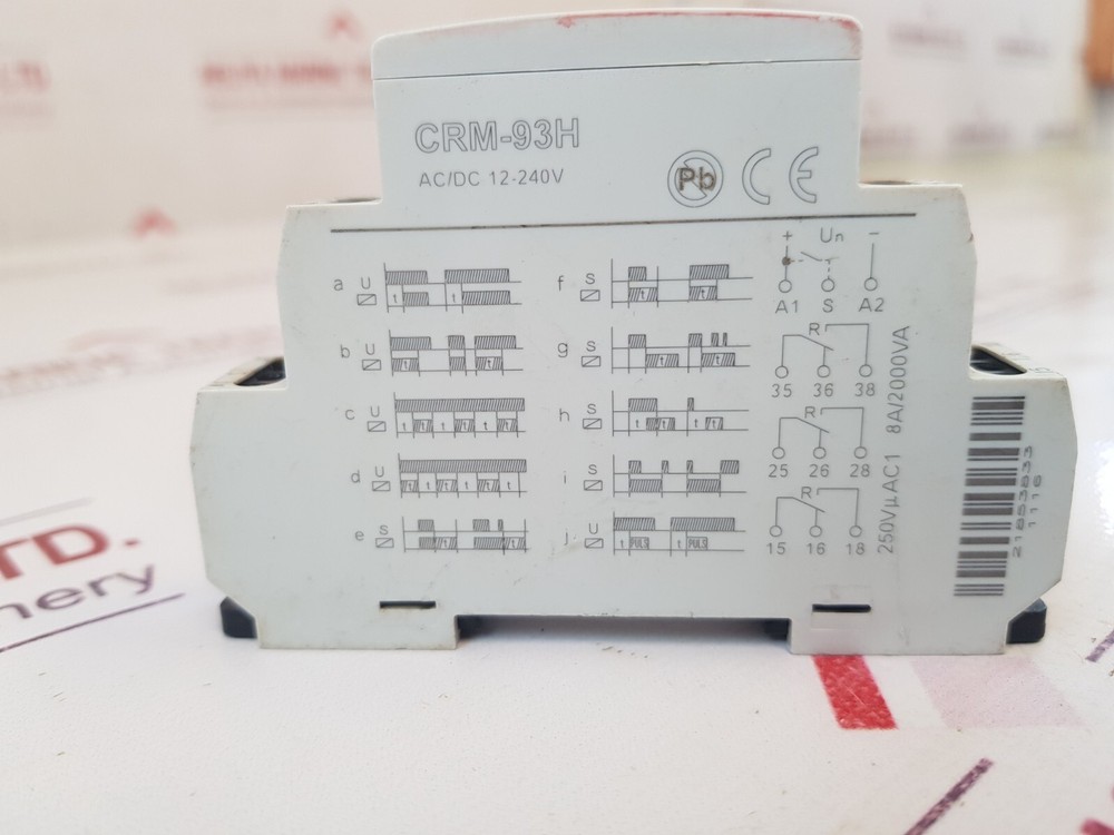 CRM-93H Multifunction Time Relay 8A/2000VA