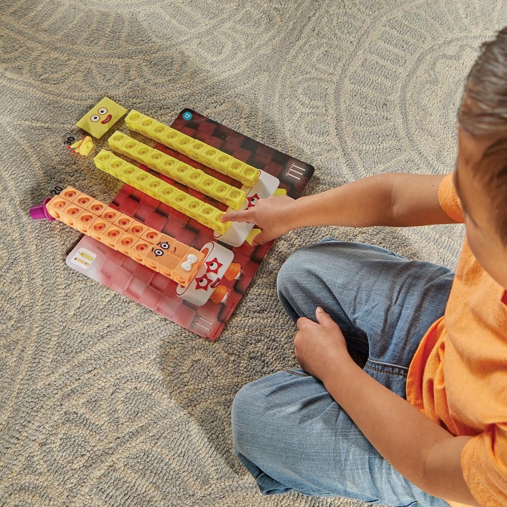 Digital Block Hero Zero Point Math Link Cube Activity Set