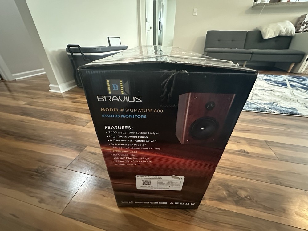 Bravius Signature 800 Studio Monitors
