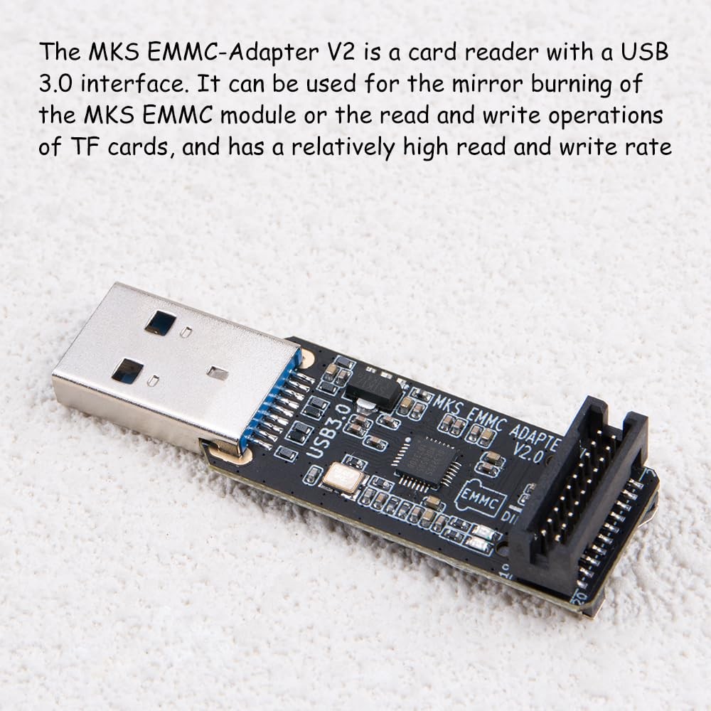 2 PCS HighSpeed EMMC USB 3.0 Adapter V2 MicroSD TF Card Reader Module