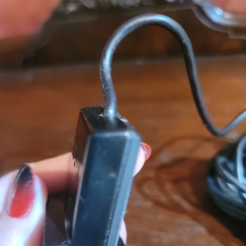 Kodak 5 Prong Carousel Slide Projector Wired Remote Control with Focus Untested