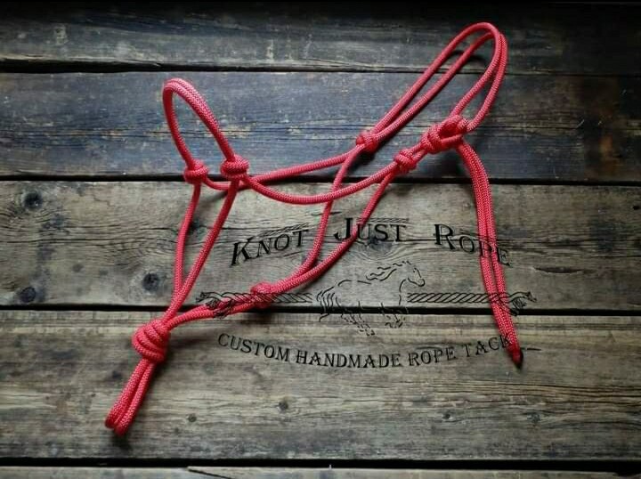 Basic Rope Horse Halter Custom Hand Made