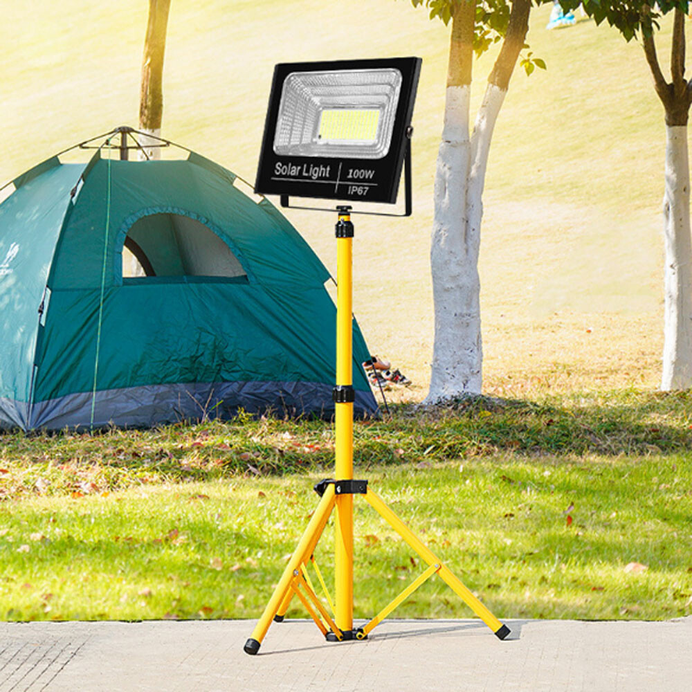 Outdoor Mobile Bracket Single head Solar Projection Light Waterproof Bracket