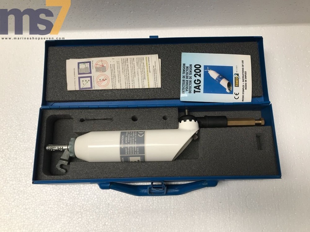 FAMECA TAG 200 ELECTRONIC ACOUSTIC VISUAL VOLTAGE DETECTOR