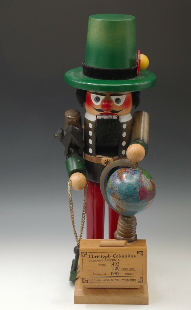 STEINBACH WEST GERMANY CHRISTOPHER COLUMBUS  NUTCRACKER VINTAGE 1992