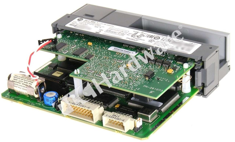 Surplus Allen Bradley 1747-L551 /D SLC 500 SLC 5/05 E-Net/RS-232 CPU Controller