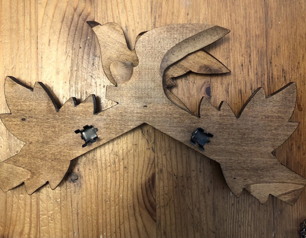 Hubert Herr-Black Forest Cuckoo Clock-Movement Rebuilt-Excellent