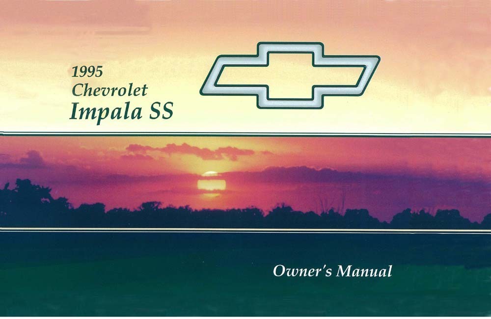 1995 Chevrolet Impala SS Owners Manual User Guide Reference Operator Book Fuses