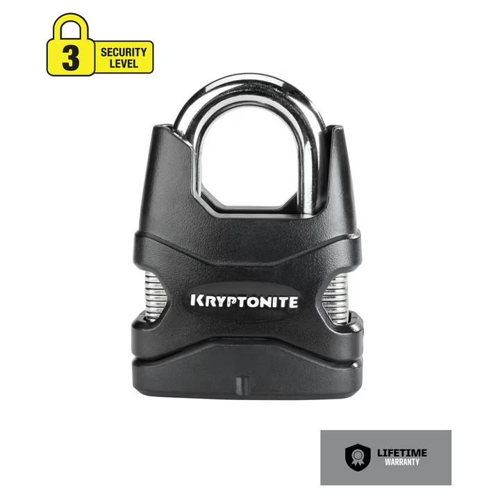 Kryptonite Double Loop Cable & Padlock Bicyce Lock