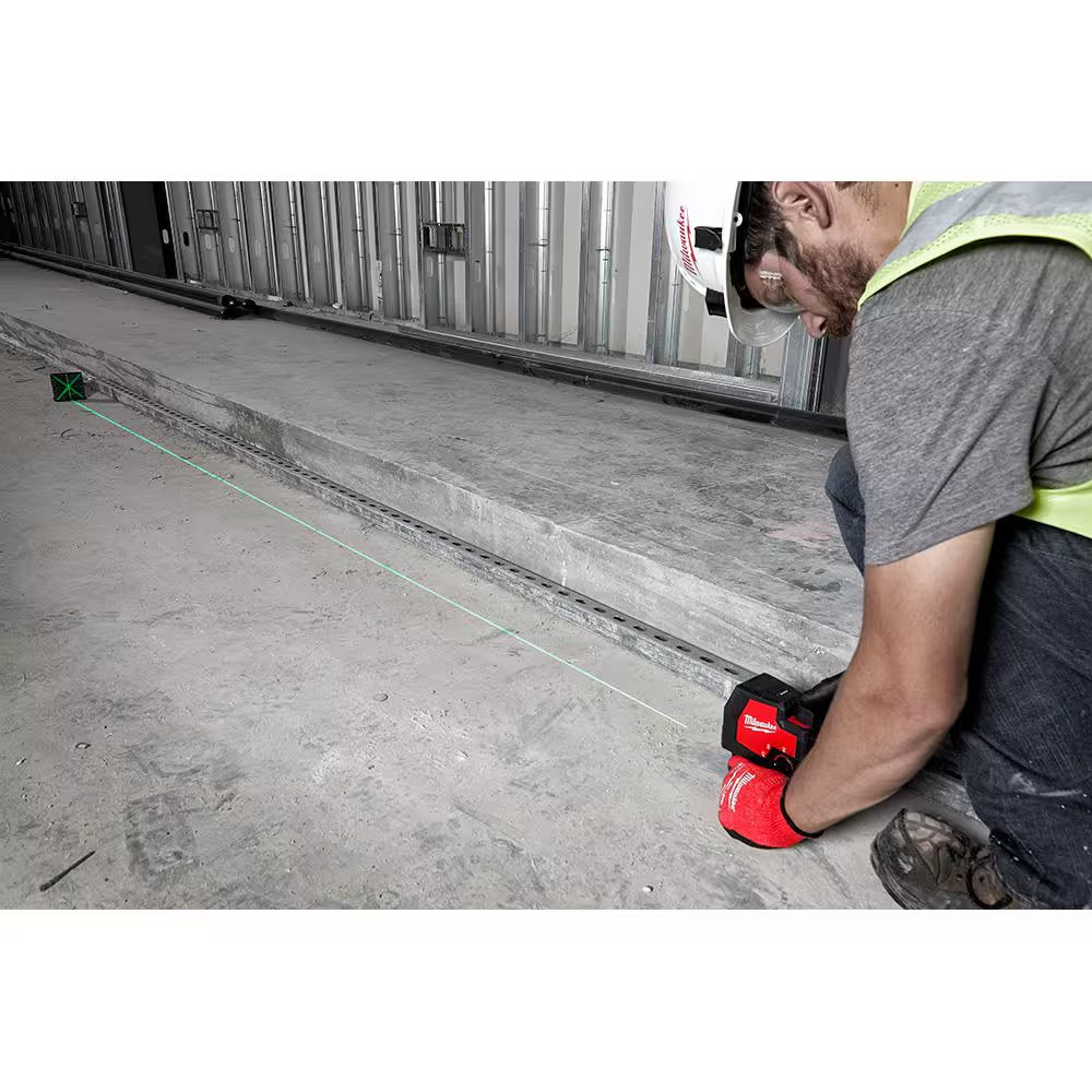 High Visibility Centering Alignment Target for Laser Level