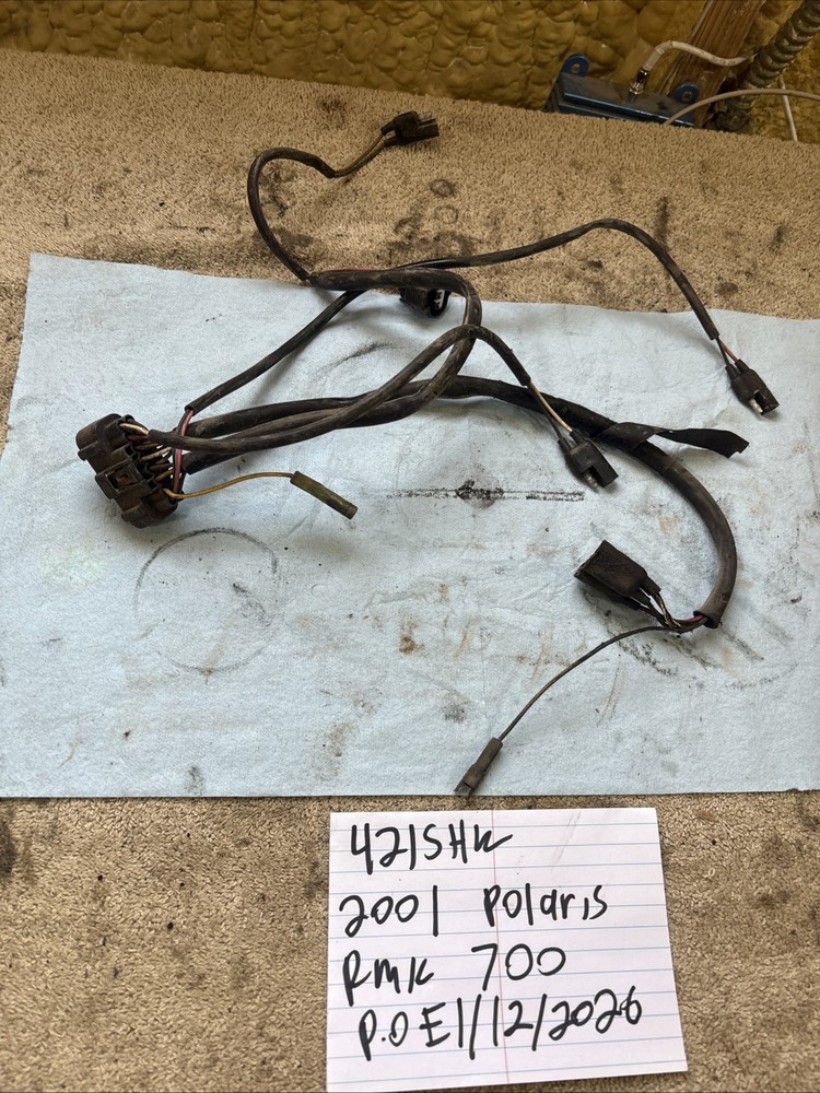 2001 Polaris Rmk 700 Secondary Wiring Harness 421