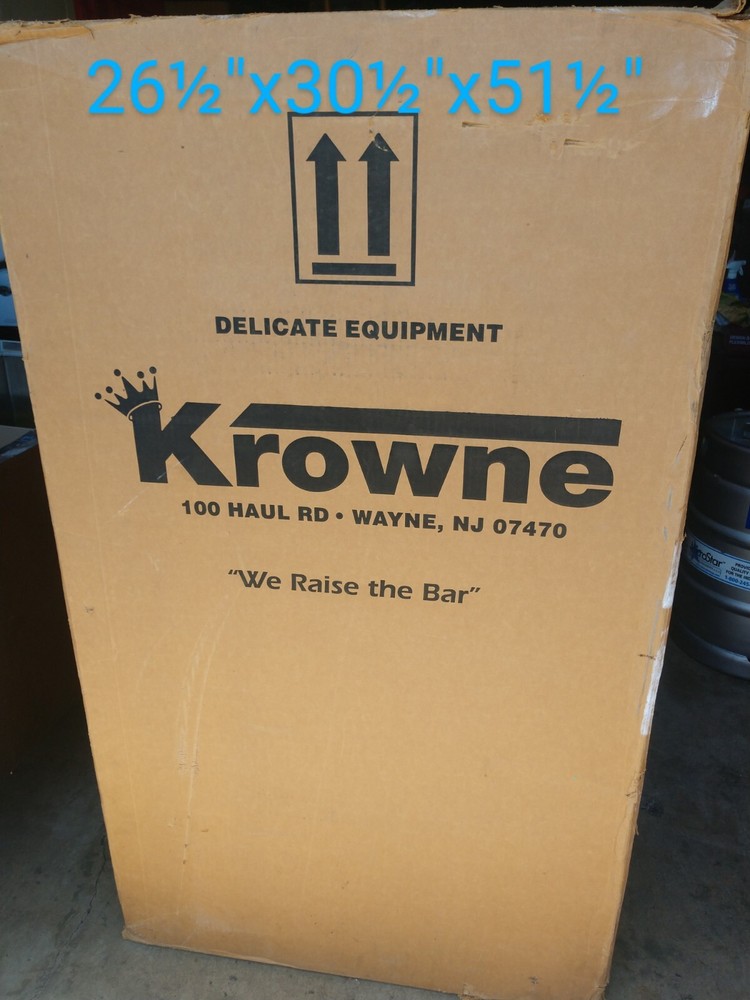 KROWNE KR18-CB48 UNDERBAR CHILL MASTER BEER BIN- New/In Box