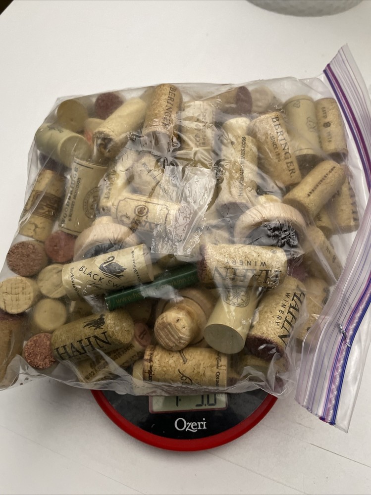 Corks assorted used wine bottle corks Bag 1.5lb