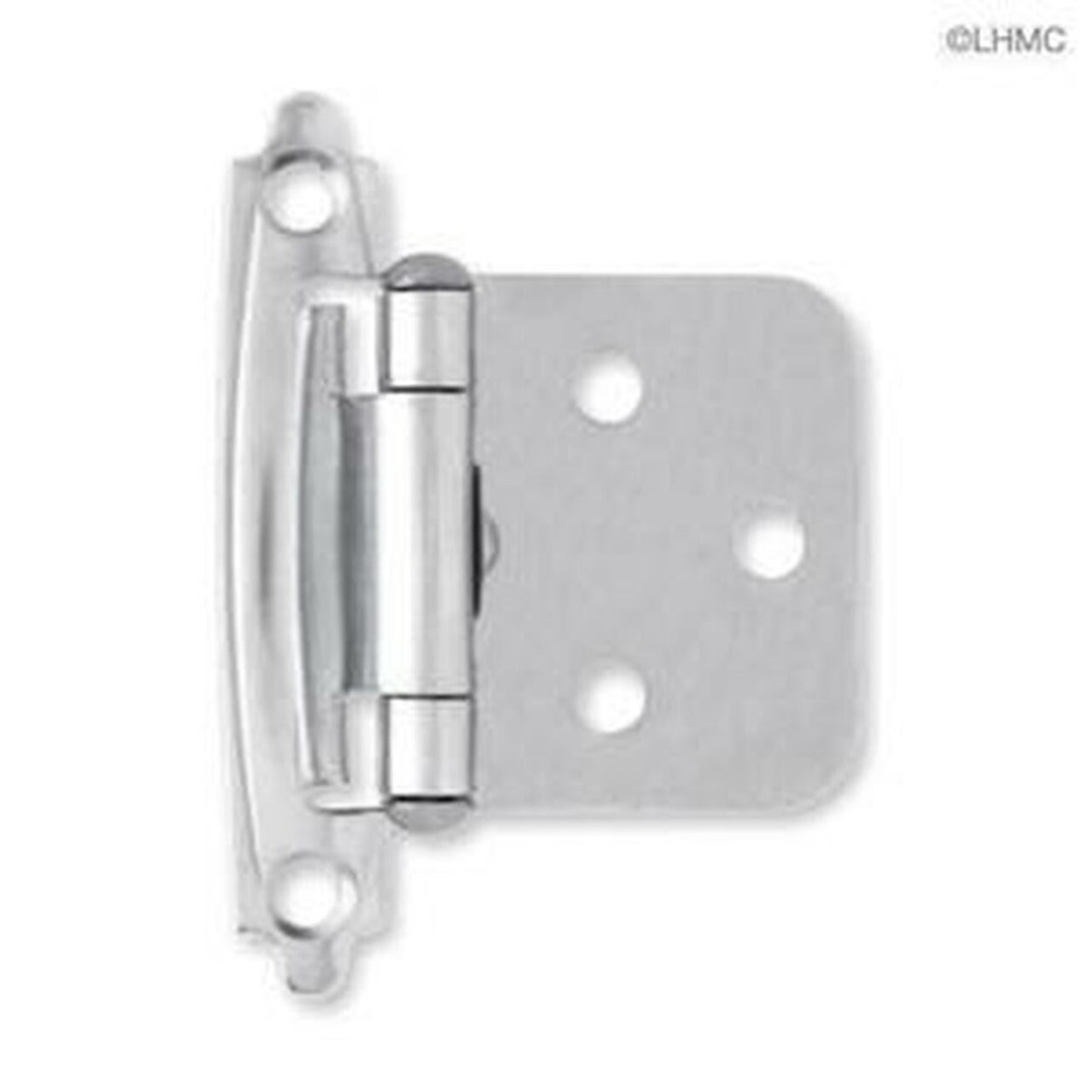 Single Variable Overlay Chrome Hinge Self Closing