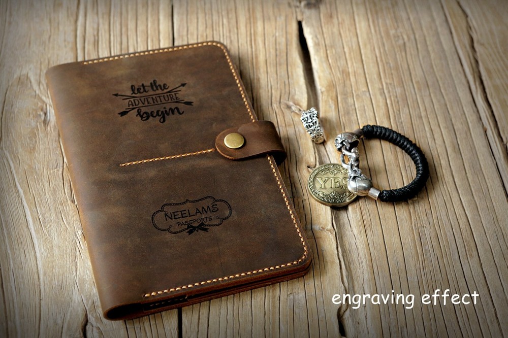 Personalized leather cover case for A5 Bullet Journal Leuchtturm 1917 notebook
