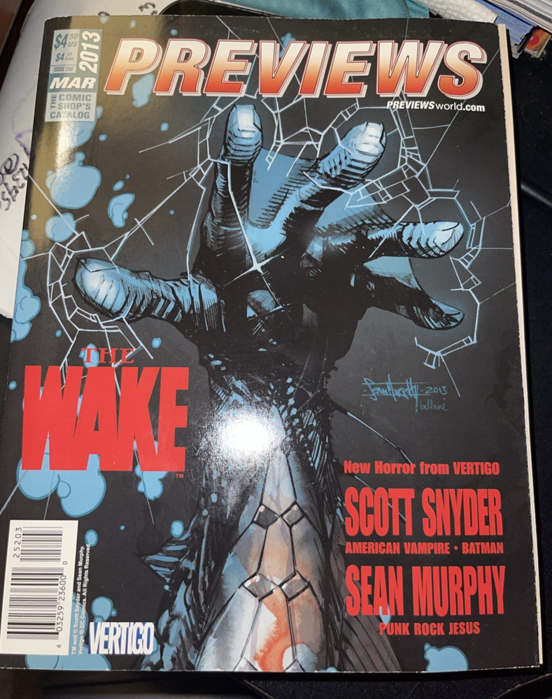 PREVIEWS COMIC CATALOG MARCH 2013