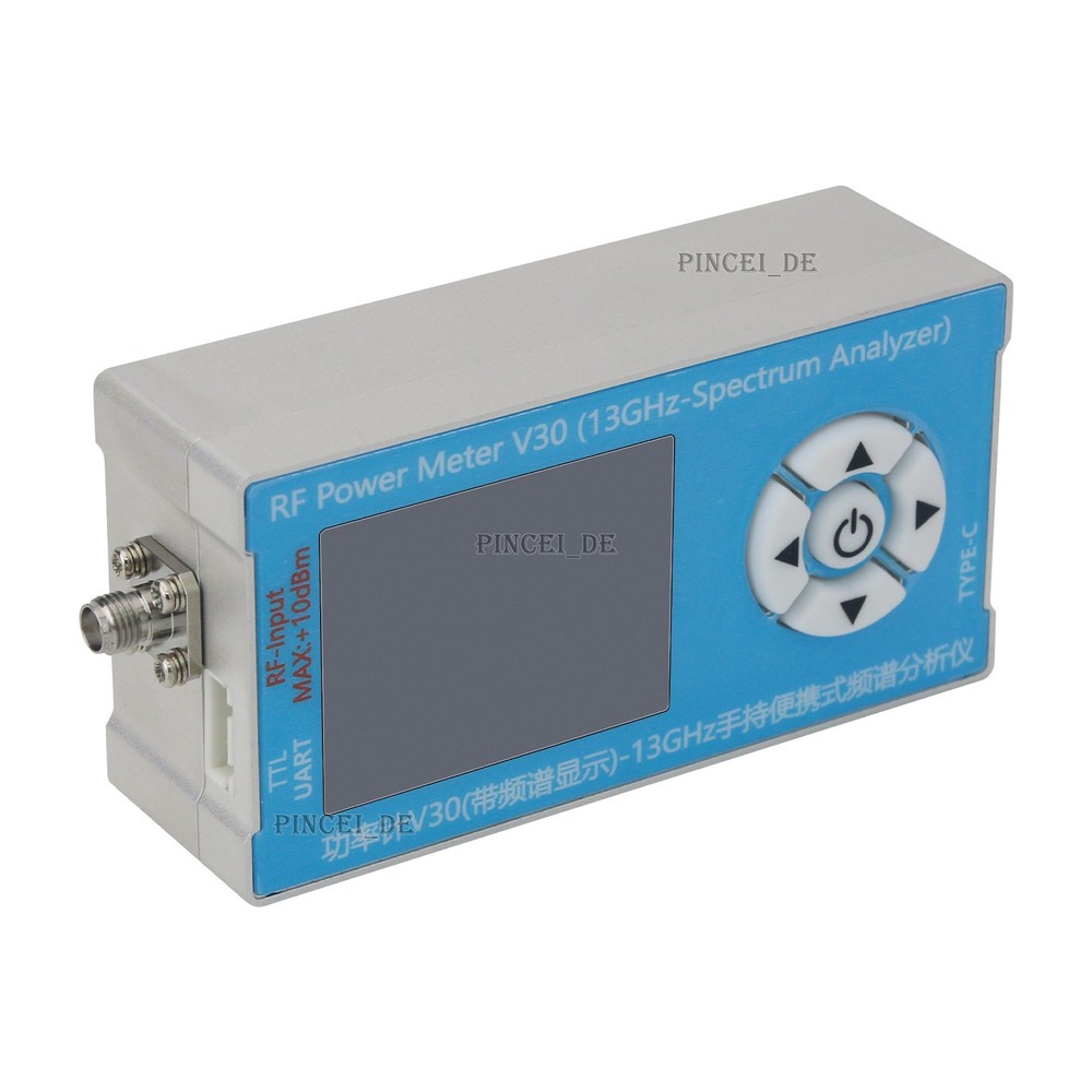 V30 RF Power Meter USB Type-C with Spectrum Display Handheld Spectrum Analyzer