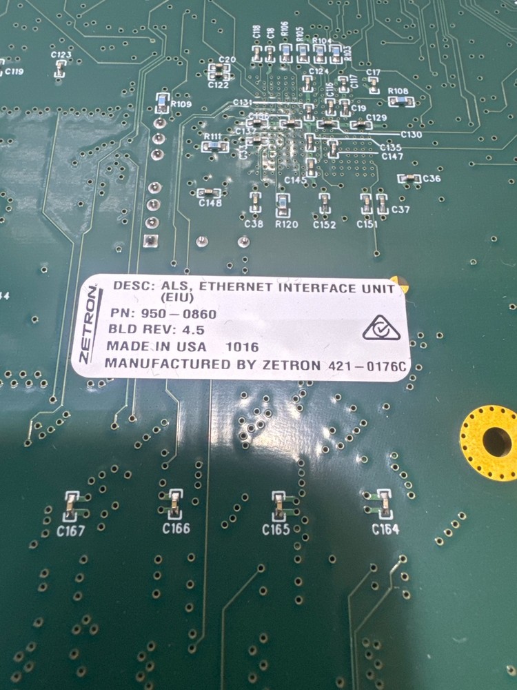 Zetron 950-0860 ALS Ethernet Interface Unit (EIU)