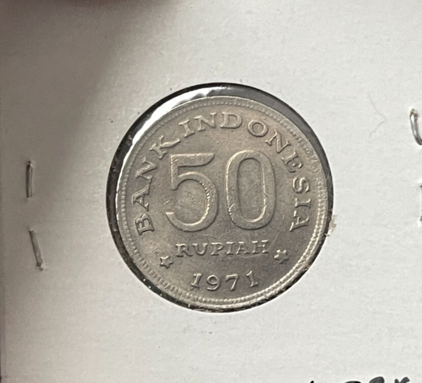 1971 Indonesia 50 Rupiah L2